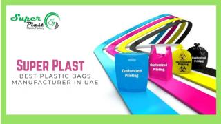 Plastic bags manufacturing company in UAE