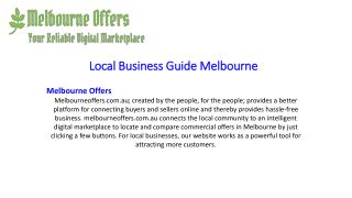 Local Business Guide Melbourne
