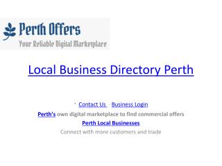 Local Business Directory Perth