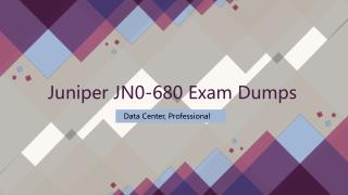 2018 Real Juniper JN0-680 Dumps IT-Dumps