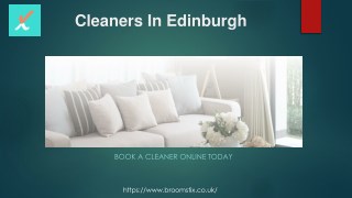 Cleaners in Edinburgh