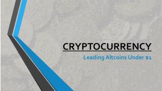 Leading Altcoins Under $1 | Platinum Trading Institute