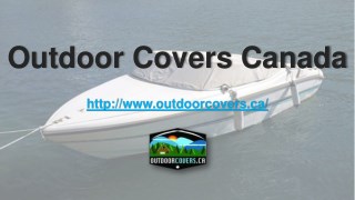 Boat Covers | Outdoor Covers Canada