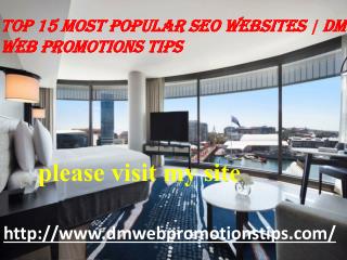 Top 15 Most Popular SEO Websites