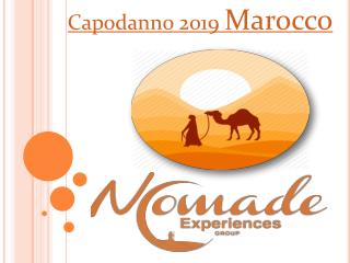 Capodanno 2019 Marocco