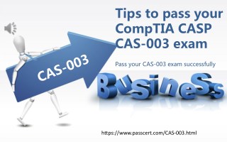 2018 Passcert CompTIA CASP CAS-003 dumps