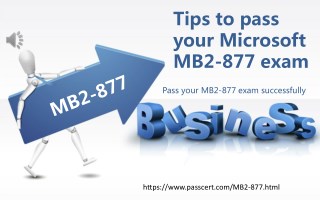 2018 New Microsoft MB2-877 exam dumps