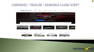 CarDekho Clone | TrueCar Script from Travel booking script