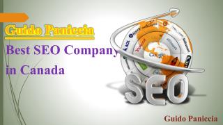 Guido Paniccia Best SEO Company in Canada