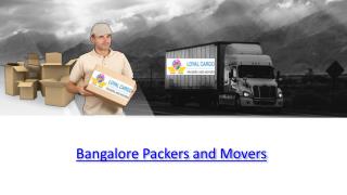 Household Shifting Made Easy With Bangalore Packers and Movers