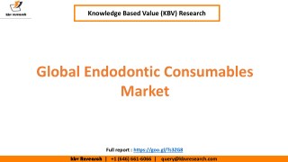 Endodontic Consumables Market Size to reach $1.9 billion by 2024