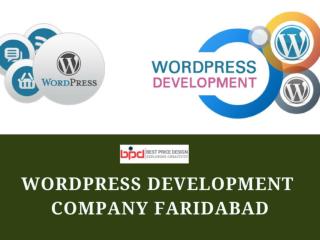 WordpressÂ DevelopmentÂ CompanyÂ inÂ Faridabad