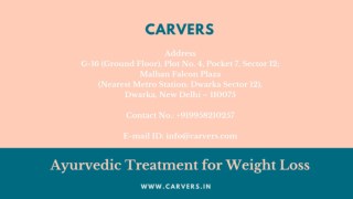 Ayurvedic Treatment For Weight Loss