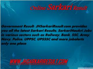 Online Sarkari Result