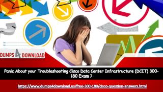 Easily Pass 300-180 Exam With Our Dumps & PDF - Dumps4download.us
