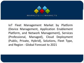 Rising Trends Towards Smartphone Integration With Vehicles to drive Iot fleet management market