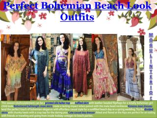 Perfect Bohemian Beach Look Outfits