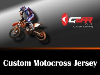 Custom Motocross Jersey â€“ Gear Club Ltd