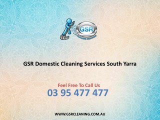 GSR Domestic Cleaning Services South Yarra