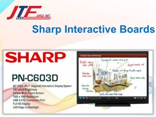 Get Sharp Interactive Boards at Jtfbus.com