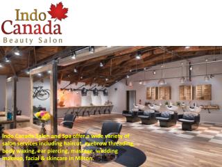Indo Canada Beauty Salon in Milton