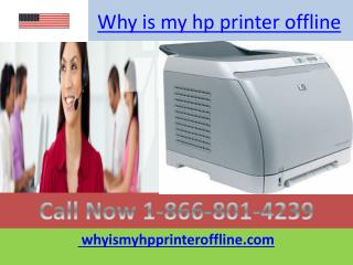 why is my hp printer offline