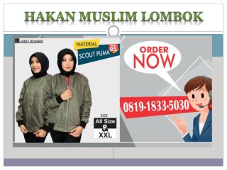 0819-1833-5030 | Agen Jaket Wanita Siap Kirim Ke Gangga Kabupaten Lombok