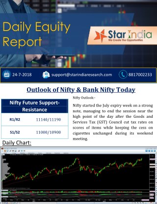 Daily Equity Report - Star India Market Research