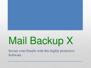 Backup Mac Mail Tool
