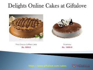 Delights Online Cakes at Giftalove