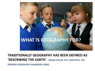 What is geography For?