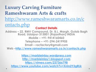 Luxury Carving Furniture Rameshwaram Arts & crafts