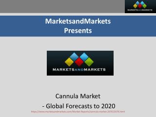 Cannula Market