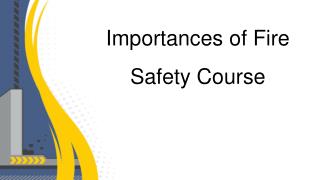 Best Training Center for Safety Officer Course