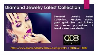 Buy Latest Diamond Jewelry Online