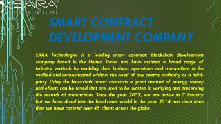 Smart Contract Development Company