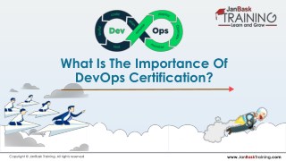 What Is The Importance Of DevOps Certification?
