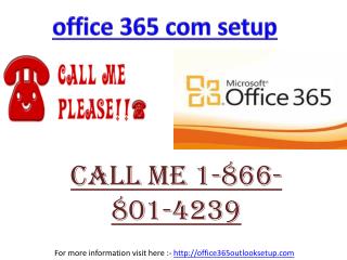 office 365 com setup