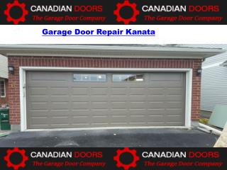 Garage Door Repair Service in Kanata