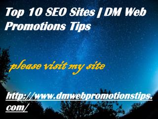 Top 10 SEO Sites