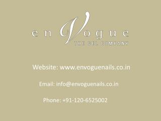 About Envogue healthy nail gel product in India