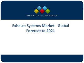 Global Market of Exhaust Systems Market