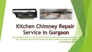 Kitchen Chimney Repair Service in Gurgaon | 8800585764|Repairing Care