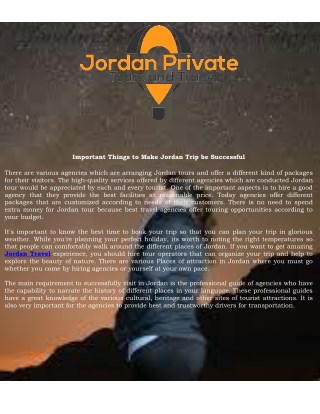 jordan group tours