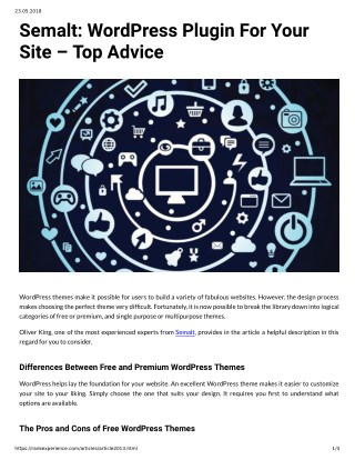 Semalt: WordPress Plugin For Your Site Top Advice