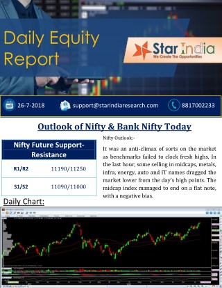 Daily Equity Report