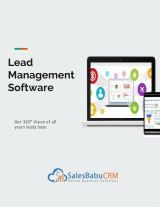 SalesBabu Lead Management Software