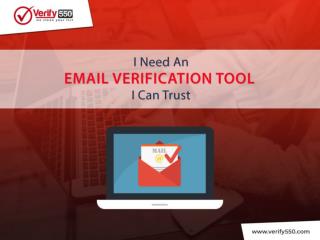I Need an Email Verification Tool I Can Trust