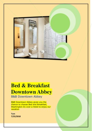 Bed & Breakfast Downtown Abbey