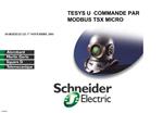 TESYS U COMMANDE PAR MODBUS TSX MICRO